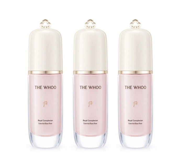 3 x The History of Whoo Gongjinhyang:Mi Royal Complexion Essential Base Rose 30ml from Korea
