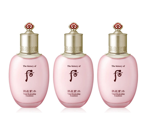 3 x The History of Whoo Gongjinhyang:Soo Sooyeon Vital Hydrating Lotion 110ml from Korea