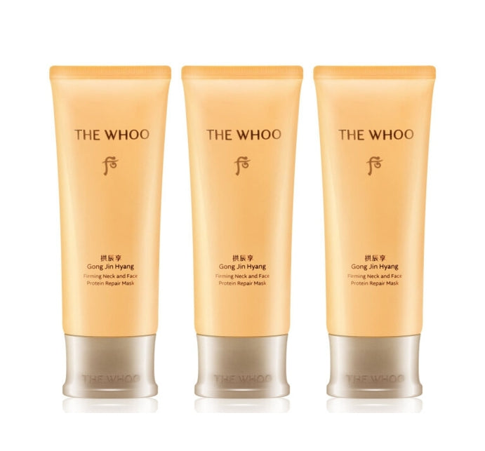 Die Geschichte der Whoo Gongjinhyang Neck &amp; Face Protein Repair Mask 100ml April 2025 aus Korea