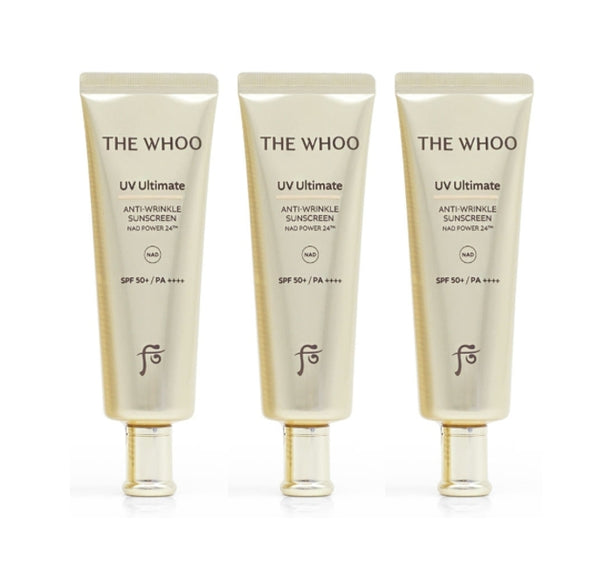 2 x The History of Whoo UV Ultimate Anti-Falten-Sonnencreme 50 ml SPF50+ PA++++ aus Korea