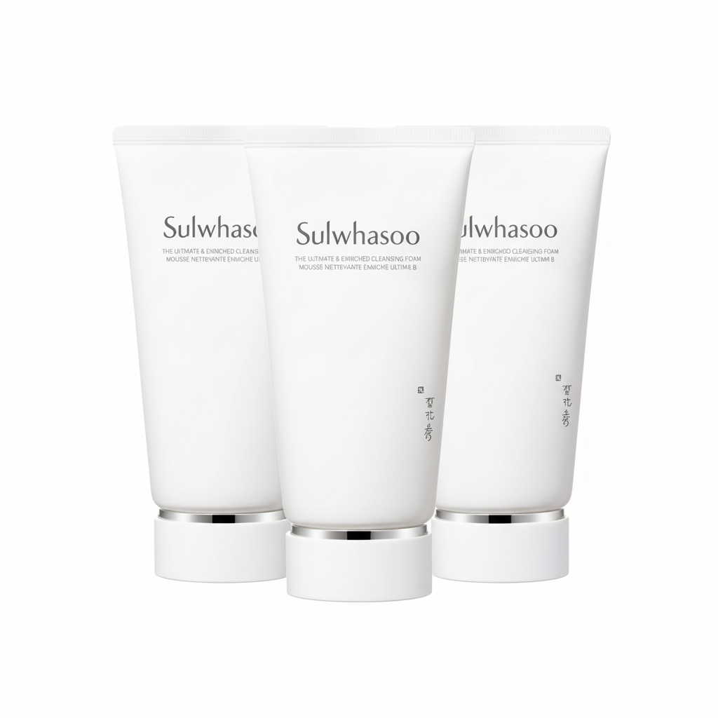 3 x Sulwhasoo The Ultimate S Enriched Cleansing Foam 150g from Korea