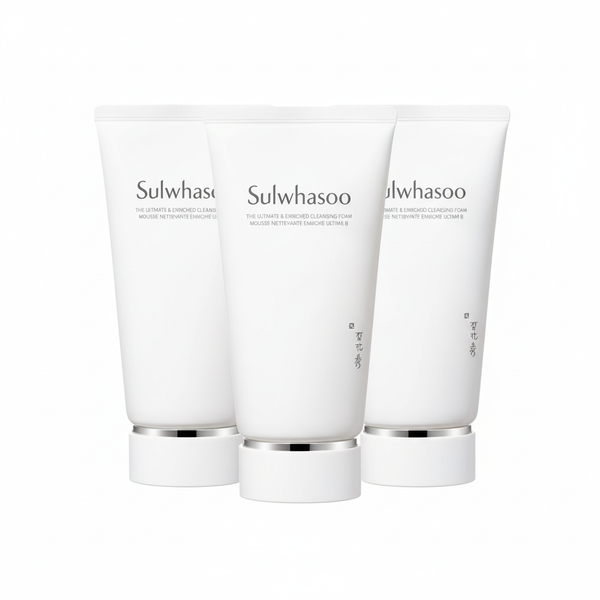 3 x Sulwhasoo The Ultimate S Enriched Cleansing Foam 150g from Korea