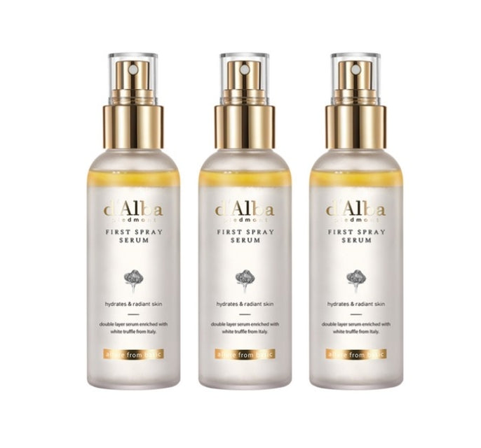 3 x d'Alba White Truffle First Spray Serum 100ml by d'Alba