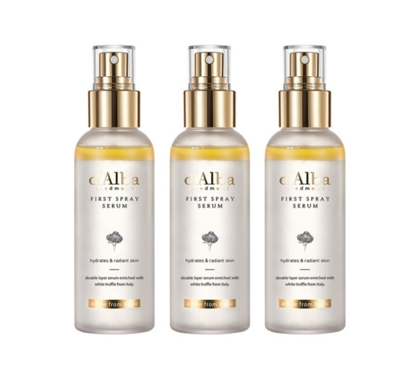 3 x d'Alba White Truffle First Spray Serum 100ml by d'Alba