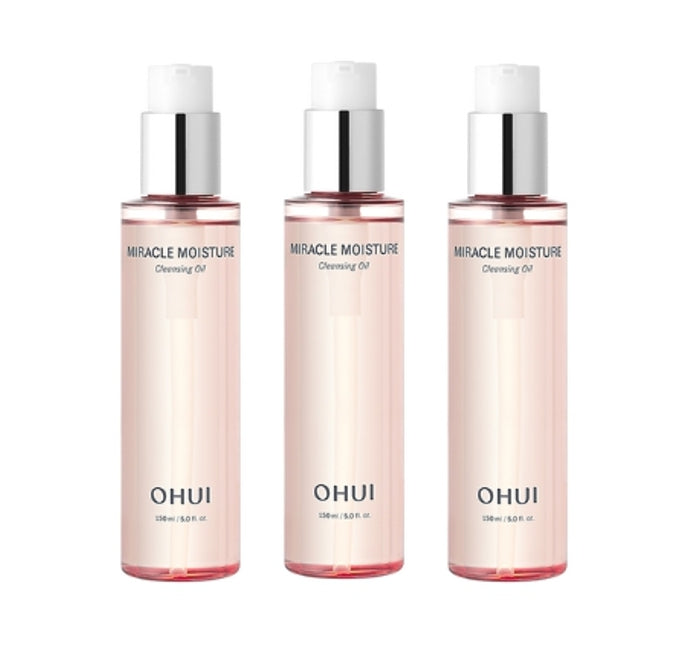 3 x O HUI Miracle Moisture Cleansing Oil 150ml from Korea