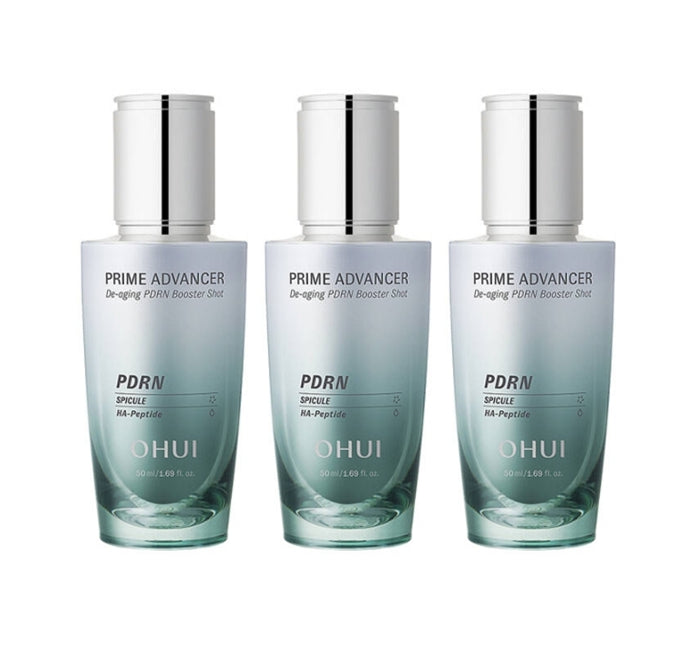 3 x O HUI Prime Advancer De-aging PDRN Booster Shot 50ml from Korea