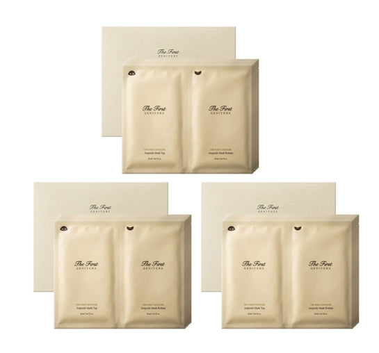 3 x O HUI The First Geniture Ampoule Mask Pack (6 Sheets) from Korea
