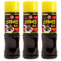 3 x OTOKI Korean-Style Steak Sauce for Beef, Pork & Hamburgers 470g from Korea