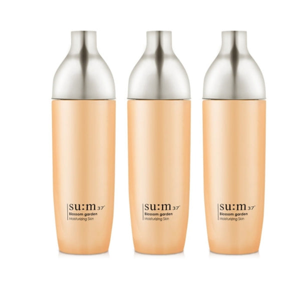 3 x Su:m37 Blossom Garden Moisturizing Skin 155ml from Korea