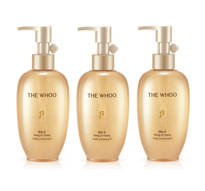 3 x The History of Whoo Gongjinhyang Cleansing Oil 200ml from Korea