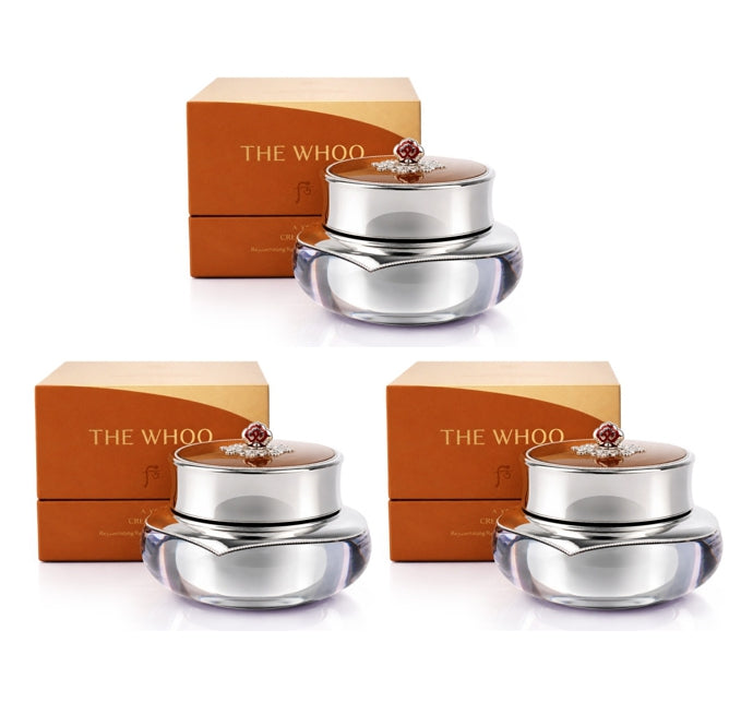 3 x The History of Whoo New Cheongidan Hwahyun Rejuvenating Pro-Radiance Cream 60ml Aug. 2026 from Korea