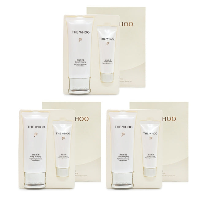 3 x The History of Whoo New Gongjinhyang:Seol Brightening Cleansing Foam Aug. 2026 Set (2 Items) May 2026 from Korea