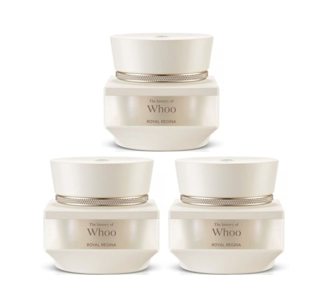 3 x The History of Whoo Royal Regina Energetic Recharging Cream 50ml from Korea