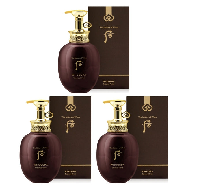 3 x The History of Whoo WHOOSPA Essence Rinse 350ml from Korea