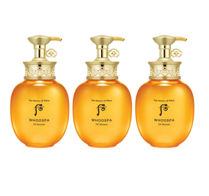 3 x The History of Whoo WHOOSPA Oil Shower 220ml from Korea
