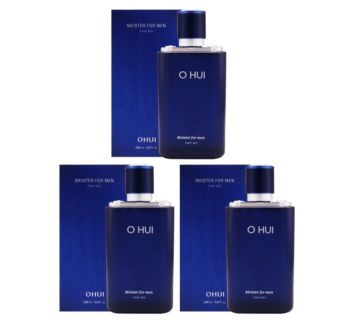 3 x [MEN] O HUI Meister for Men Fresh Skin 150ml from Korea