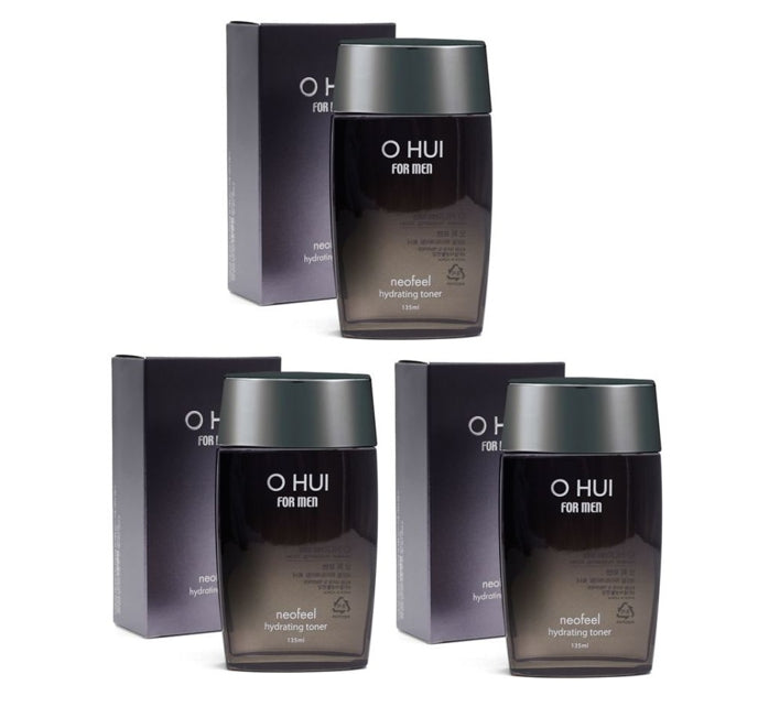 3 x [MEN] O HUI Neofeel Hydrating Toner 135ml from Korea