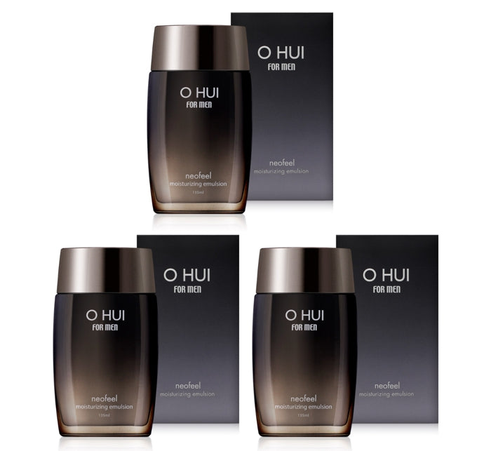 3 x [MEN] O HUI Neofeel Moisturizing Emulsion 135ml from Korea