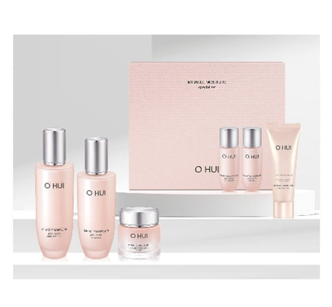 O HUI Miracle Moisture Pink Barrier One Oct. 2023 Set (6 Items) from Korea