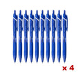 40 x Jetstream Ballpoint Pen 0.5mm SXN-150 Blue - Smooth Writing & Reliable Ink Flow
