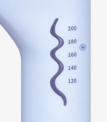 VODANA Triple Flow Wave Iron 40mm, Creamy Blue from Korea_H by VODANA