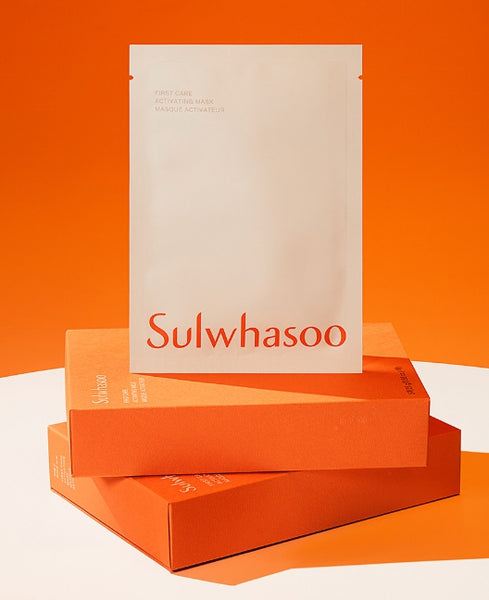 Sulwhasoo First Care Activating Mask 1 Pack (5 Pcs) + Mask Samples 35ml from Korea