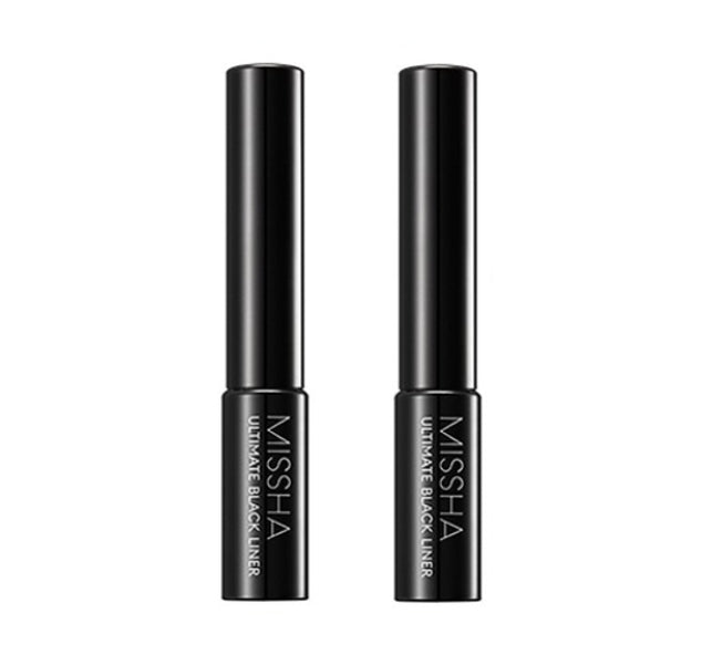 2 x MISSHA Ultimate Black Liner 4.7g from Korea by MISSHA