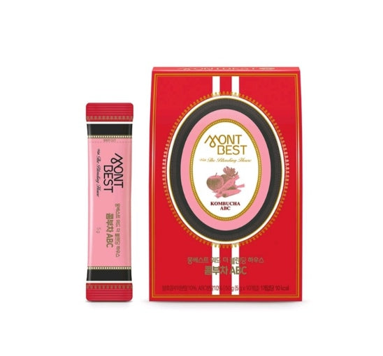 4 X MONTBEST With The Blending House Kombucha Variety Pack Type 1, 10 sticks from Korea_KT by MONTBEST