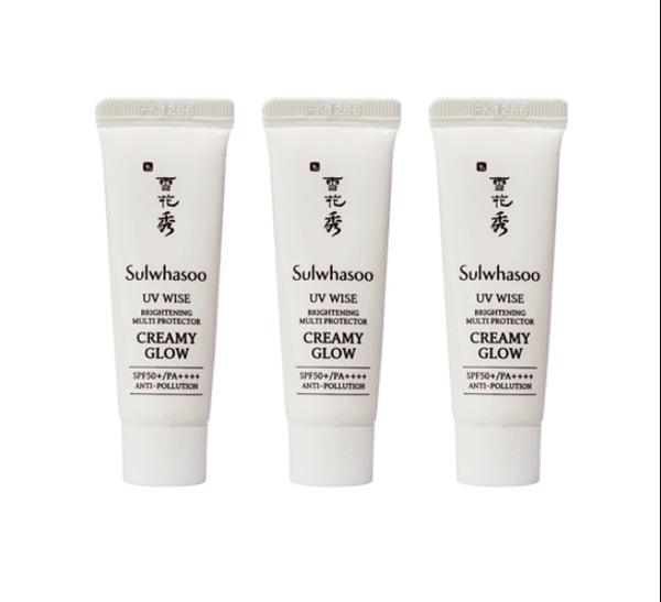 [Trial Kit] 3 x Sulwhasoo UV Wise Brightening Multi Protector 10ml #1 or #2  Kit (3 Options) from Korea