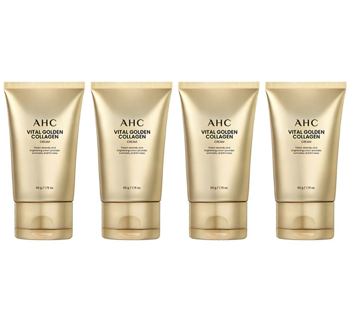 4 x AHC Vital Golden Collagen Cream 50g from Korea by AHC