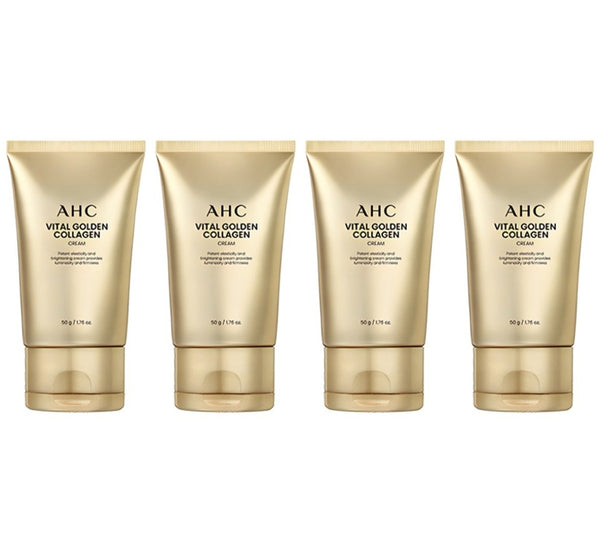 4 x AHC Vital Golden Collagen Cream 50g from Korea by AHC