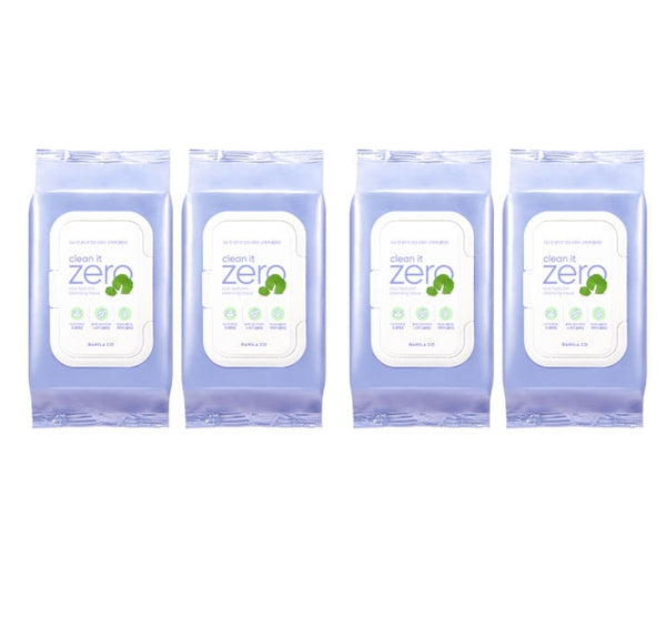 4 x BANILA CO Clean it Zero Cica Hyaluronic Cleansing Tissue (80 sheets) from Korea by BANILA CO
