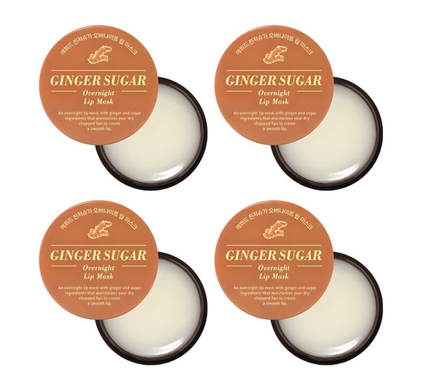 4 x ETUDE Ginger Sugar Overnight Lip Mask, 23g from Korea by ETUDE