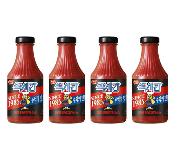 4 x Harim Mexicana Spicy Korean Chicken Sauce 320g for Authentic K-Chicken from Korea