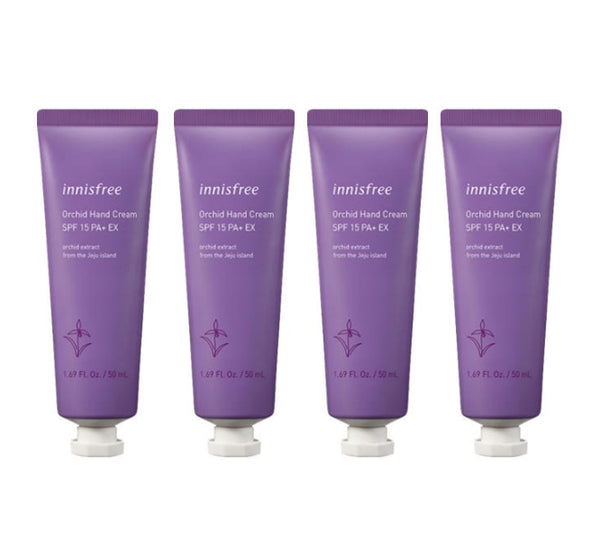 4 x innisfree Orchid Hand Cream 50ml SPF15 PA+ from Korea by innisfree