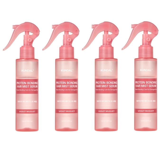 4 x KUNDAL Protein Damage Care Hair Mist Serum 150ml by KUNDAL