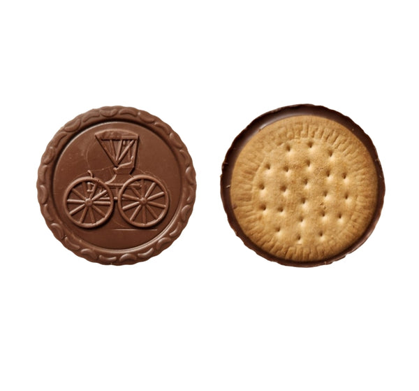 2 x Lotte Binch Half Chocolate Biscuits – 204g Korean Snack by Lotte