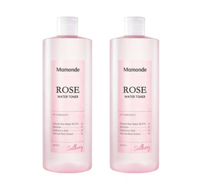 2 x Mamonde Rose Water Toner 500ml from Korea