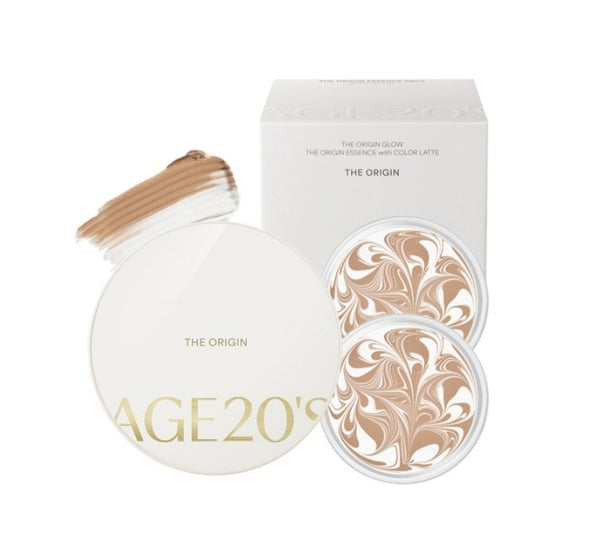 AGE 20's The Origin Essence Pact White #13 #21 #23 Pack (Main+Refill+Refill), SPF50+ PA+++ from Korea by AGE 20's