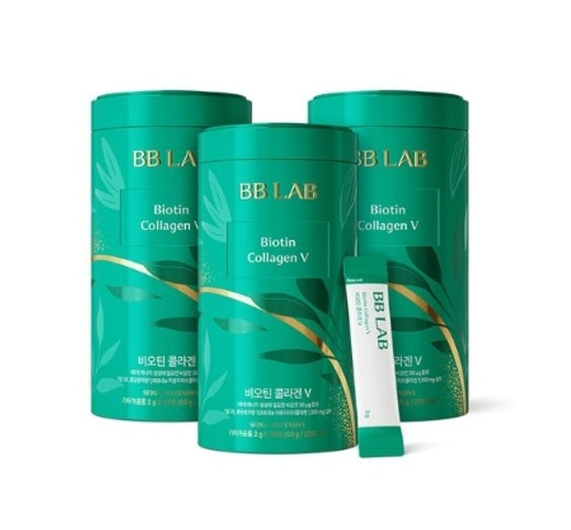 3 x Nutrione BB LAB Biotin Collagen V 30 Sticks 60g from Korea (Updated) by Nutrione