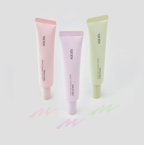 AGE 20's Signature Essence Cover Tone-up Base 40ml #1 #2 #3 from Korea by AGE 20's