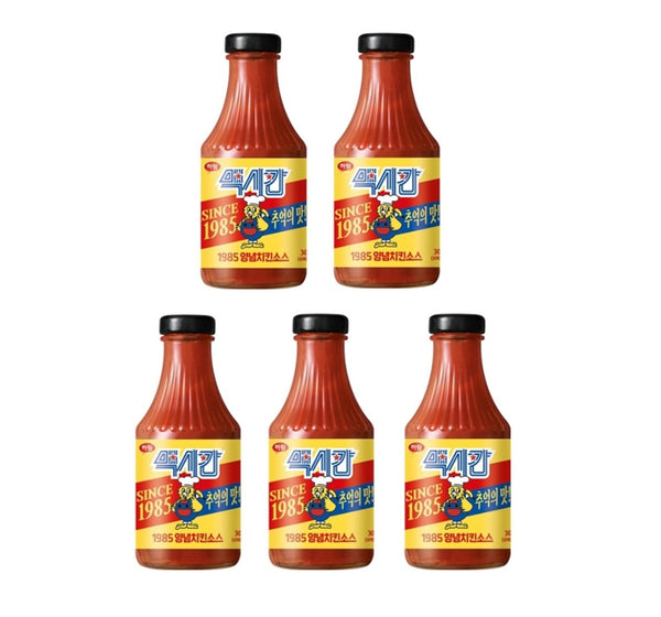5 x Harim Mexicana 1985 Yangnyeom Sauce 300g, The Original Korean Fried Chicken Sauce from Korea