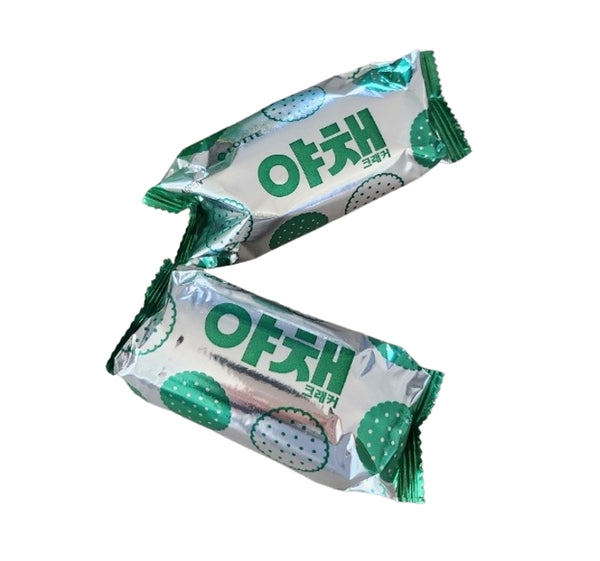 5 x Lotte Vegetable Crackers 83g – Korean Savory Snack with 5 Veggies by Lotte