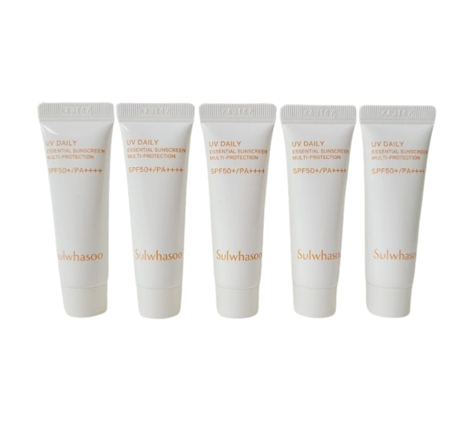 [For Testing] 5 x Sulwhasoo UV Daily Essential Sunscreen Multi-protection 10ml Korea by Sulwhasoo