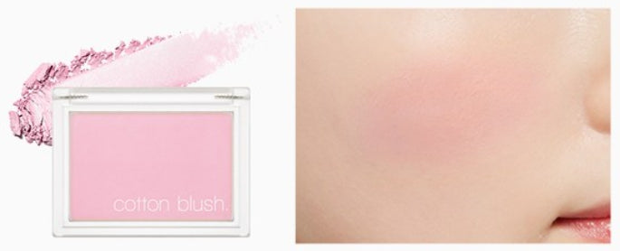 MISSHA Cotton Blush 4g, 6 Colours from Korea by MISSHA