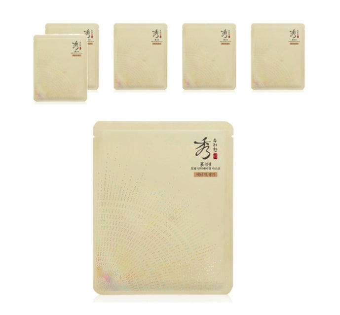 6 x Sooryehan Ginseng Total Anti-Aging Mask from Korea by Sooryehan