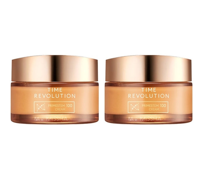 2 x MISSHA Time Revolution Primestem100 Cream 50ml from Korea by MISSHA