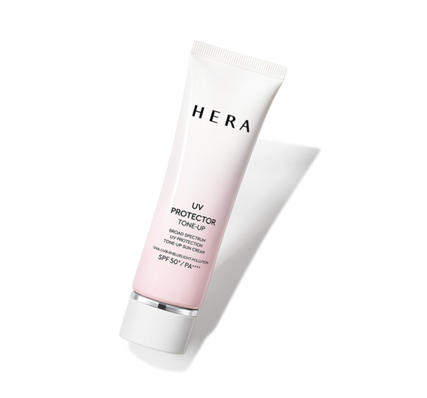 2 x HERA UV Protector Tone up 50ml from Korea + Sample(2 Item) by HERA
