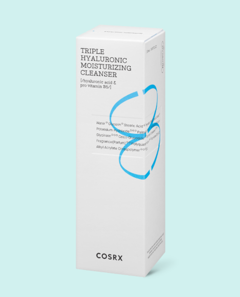 3 x COSRX Triple Hyaluronic Moisturizing Cleanser 150ml from Korea