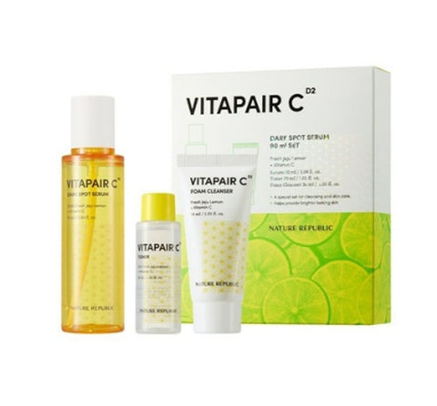 NATURE REPUBLIC Vitapair C Dark Spot Serum 90ml Special Set(3 Items) from Korea by NATURE REPUBLIC